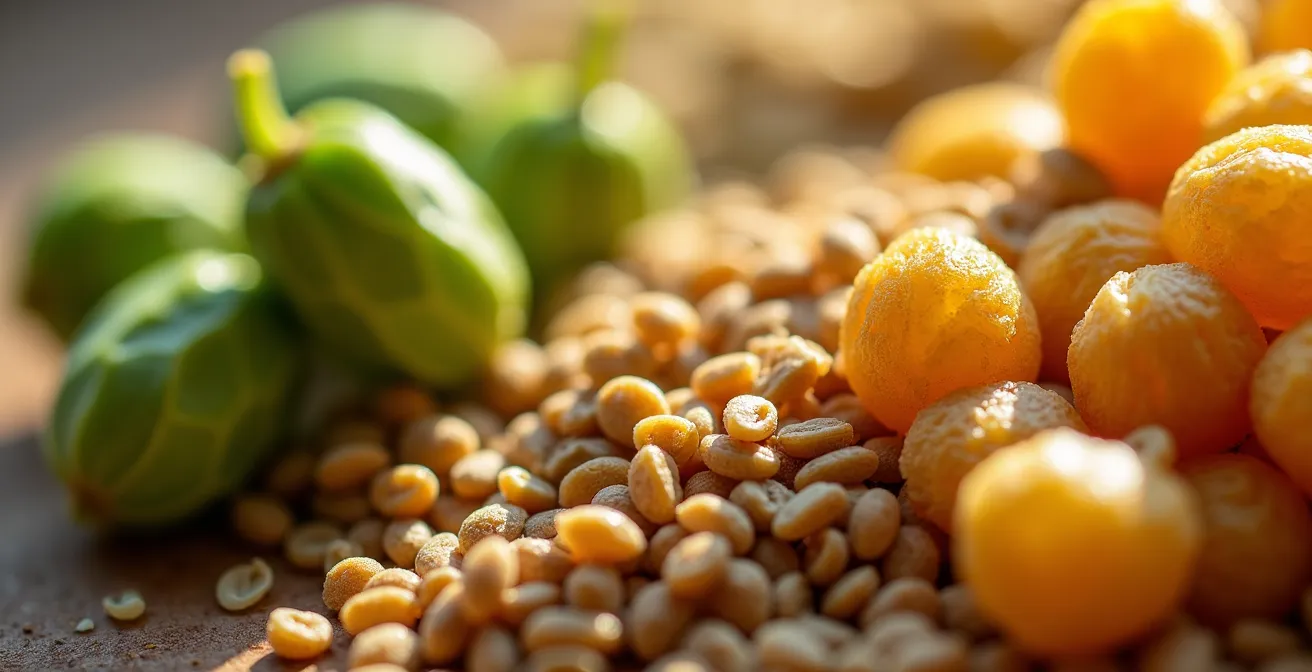 Vue macro détaillée montrant le contraste entre production artisanale et industrielle de la bière