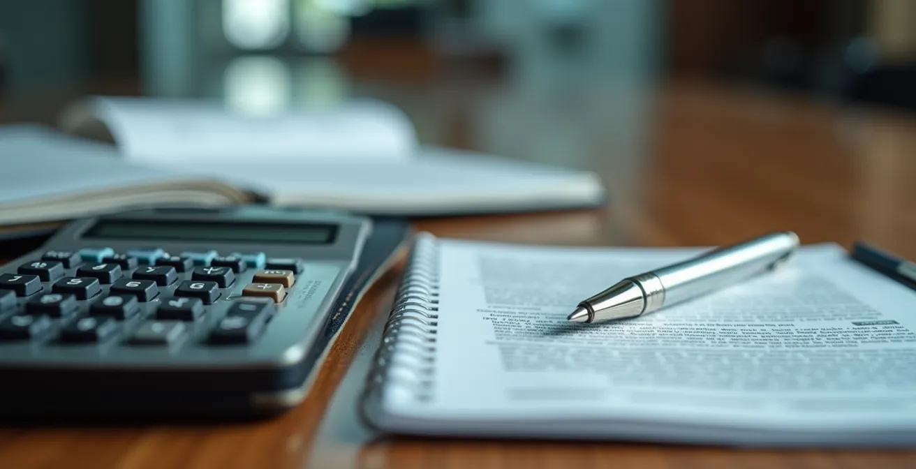 Vue macro de documents d'affaires avec détails texturaux